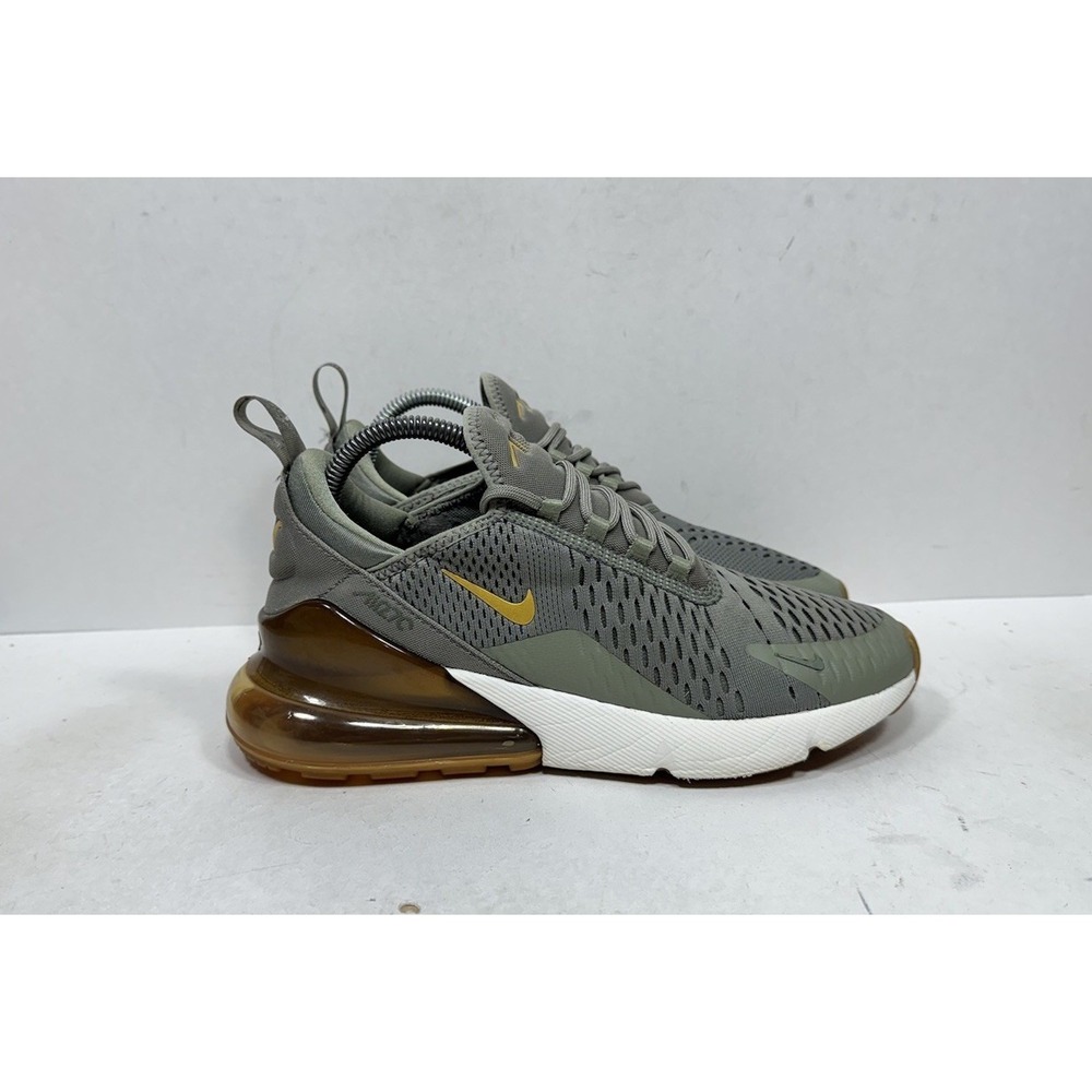 Nike Air Max 270 Women's Size 8.5 Dark Stucco Metallic Gold AV8427-001